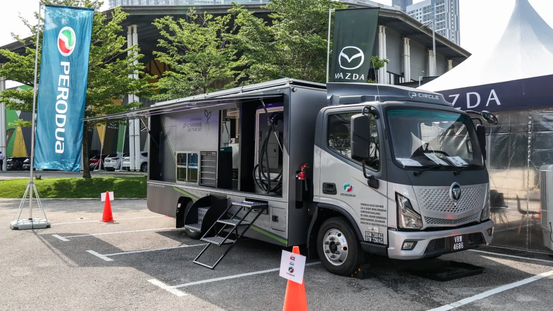 Truk Ev Rescue Perodua P-Charge Hadir Bawa Daya 150 kW