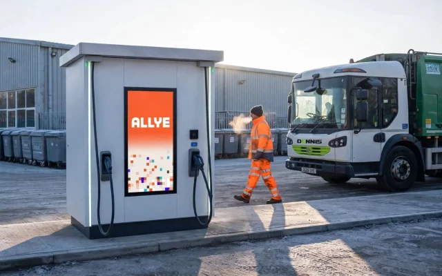 Allye Luncurkan Pengisi Daya Cepat 400 kW Baterai Bekas