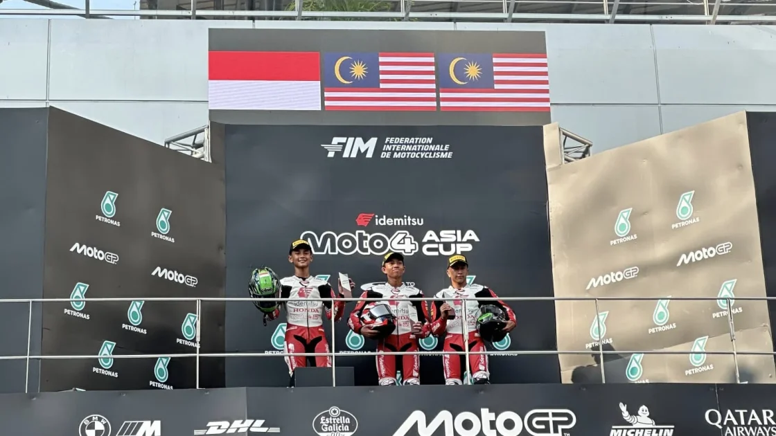 Bintang Pranata Raih Podium 2 IM4AC Sepang, 5 Pebalap Masuk 10 Besar