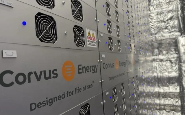 Sistem Baterai 41 MWh Corvus Energy Masuk Layanan Kapal Feri