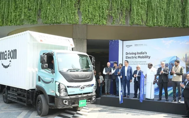 Amazon Kerahkan 3.000 Truk Listrik Tata di India