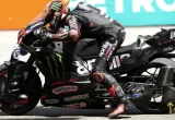 Aprilia Uji Aerodinamika Swingarm Baru di Sepang