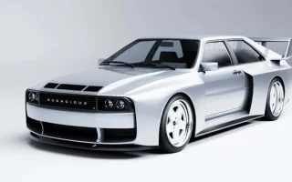 Mobil Restomod Audacious IV, Audi Quattro Modern Ber-V8
