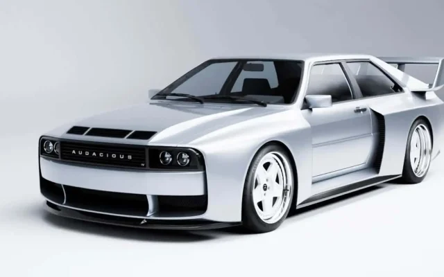 Mobil Restomod Audacious IV, Audi Quattro Modern Ber-V8
