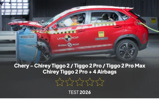 Chery Tiggo 2 Raih Nol Bintang dalam Uji Tabrak Latin NCAP