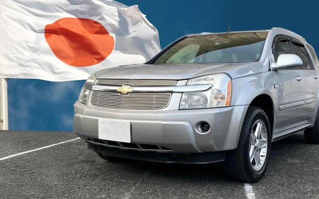 Mobil SUV Chevrolet Equinox 2005 Impor Dijual di Jepang