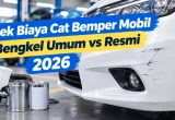 Rincian Biaya Cat Bemper Mobil di Bengkel Umum dan Resmi
