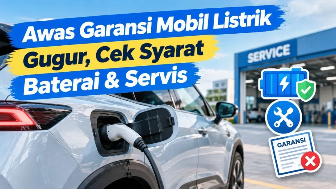 Awas Garansi Mobil Listrik Gugur, Cek Syarat Servis Baterai