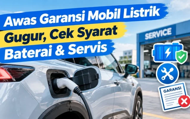 Awas Garansi Mobil Listrik Gugur, Cek Syarat Servis Baterai