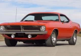 Plymouth Hemi ‘Cuda 1970 Warna Oranye Dilelang Mecum
