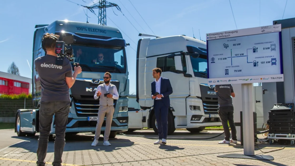 Proyek SPIRIT-E Buktikan Truk Listrik Berfungsi sebagai Power Bank